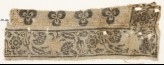 Textile fragment with carnations, rosettes, and tulips (EA1990.450)