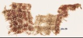 Textile fragment with rosettes, flower-heads, arches, and tendrils (EA1990.491)