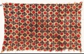 Textile fragment with Maltese crosses and floral shapes (EA1990.499)