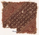 Textile fragment with spirals, dots, and rosettes (EA1990.518)