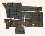 Textile fragment with bandhani, or tie-dye, imitation and rosettes (EA1990.56)