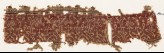 Textile fragment with plants, half-medallions, and flowers (EA1990.601)