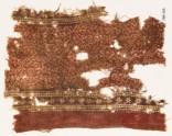 Textile fragment with tendrils, flowers, quatrefoils, and rosettes (EA1990.622)