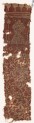Textile fragment with tendrils, leaves, flower-heads, and floral designs