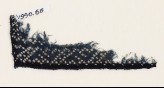 Textile fragment with dots arranged in a geometric pattern (EA1990.66)