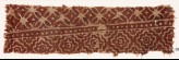 Textile fragment with interlocking diamond-shapes and quatrefoils (EA1990.736)