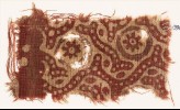 Textile fragment with rosettes and tendrils (EA1990.737)