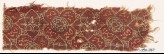 Textile fragment with elaborate quatrefoils