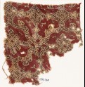 Textile fragment with elaborate interlace