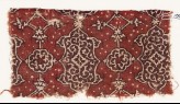 Textile fragment with cartouches and rosettes