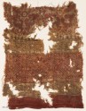 Textile fragment with bandhani, or tie-dye, imitation and interlace medallions (EA1990.794)