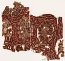Textile fragment with flowering trees (EA1990.823.a)