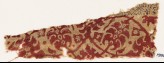 Textile fragment with tendrils, leaves, and flowers (EA1990.830)
