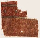 Textile fragment with tendrils, flowers or fruit, and rosettes (EA1990.846)