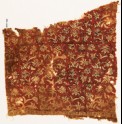 Textile fragment with dragonflies and flowering plants (EA1990.848)
