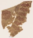 Textile fragment with rosettes and flowers (EA1990.875)