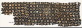 Textile fragment with rosettes, dots, and lobed squares (EA1990.88)