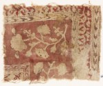 Textile fragment with flowers