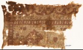 Textile fragment with medallions and arches (EA1990.890)