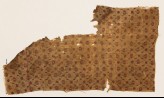 Textile fragment with grid of flowers (EA1990.896)