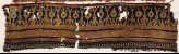 Textile fragment with stylized trees and rosettes (EA1990.941)