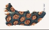 Textile fragment with rosettes in circles (EA1990.955)