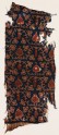 Textile fragment with dotted vine, trefoils, and hearts (EA1990.958)