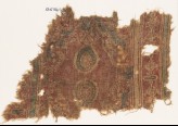 Textile fragment with ovals and possibly stylized birds (EA1990.975)