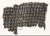 Textile fragment with rosettes, dots, and lobed squares (EA1990.99)
