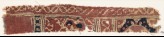 Textile fragment with interlacing vines and possibly medallions