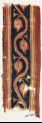 Textile fragment with vine and palmette leaves (EA1990.1044)