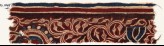 Textile fragment with vine, tendrils, and fruit