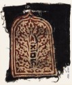 Tab with stylized plant (EA1990.1078)