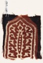 Tab with trefoils and possibly a decorated pole (EA1990.1081)
