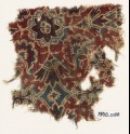 Textile fragment with elaborate flowers (EA1990.1106)