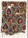 Textile fragment with stylized plants (EA1990.1125)