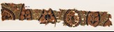 Textile fragment with stylized leaves (EA1990.1138)