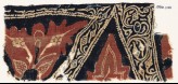 Textile fragment with stylized leaves, tendrils, and bunches of fruit (EA1990.1141)