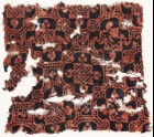 Textile fragment with linked octagons and quatrefoils (EA1990.1153)