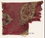 Textile fragment, possibly with buta