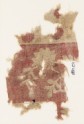 Textile fragment with flowers