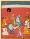 Maharana Raj Singh riding