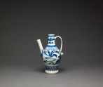 Ewer with floral decoration