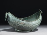 Kashkul, or begging bowl, in the form of a boat