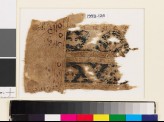 Textile fragment with bands of palmettes and leaves (EA1993.126)
