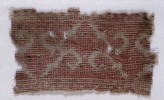 Textile fragment with tendrils