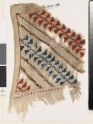 Textile fragment with stylized leaves (EA1993.198)