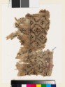 Textile fragment with trefoils, stylized buds, and leaves (EA1993.227)