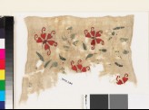 Textile fragment with plants, tendrils, and leaves (EA1993.284)