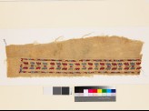 Textile fragment with band of floral shapes (EA1993.288)